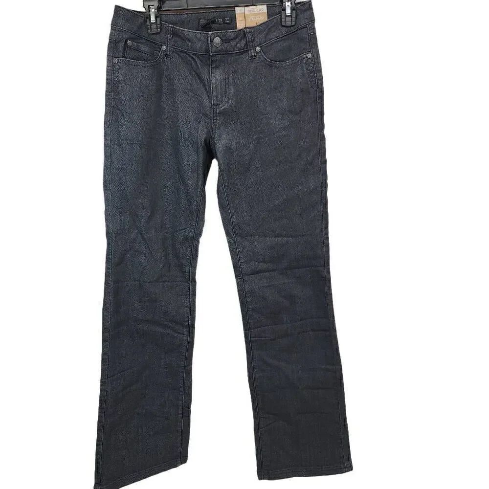 prAna Size 8 Women's Jada Jean Mid Rise Boot Leg Stretch Denim N6